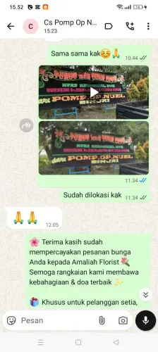 Testimonial Papan Bunga langsa